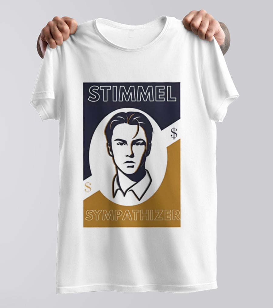 Stimmel Sympathizer Face Art With Dollar T-Shirt