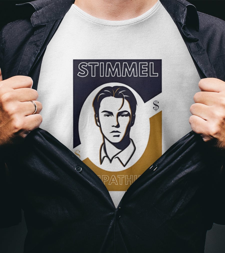 Stimmel Sympathizer Face Art With Dollar T-Shirt