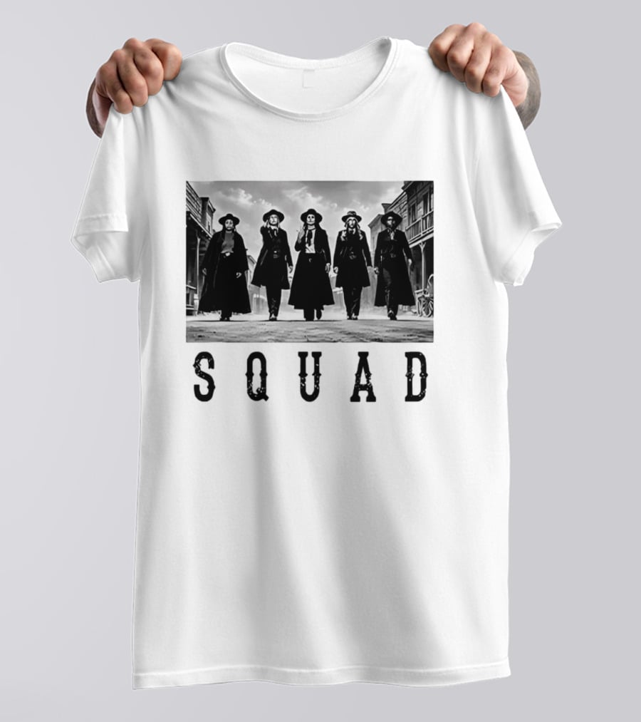 Indiana Fever Squad Caitlin Clark Lexie Hull Aliyah Boston Kelsey Mitchell Sophie Cunningham Western Walk T-Shirt
