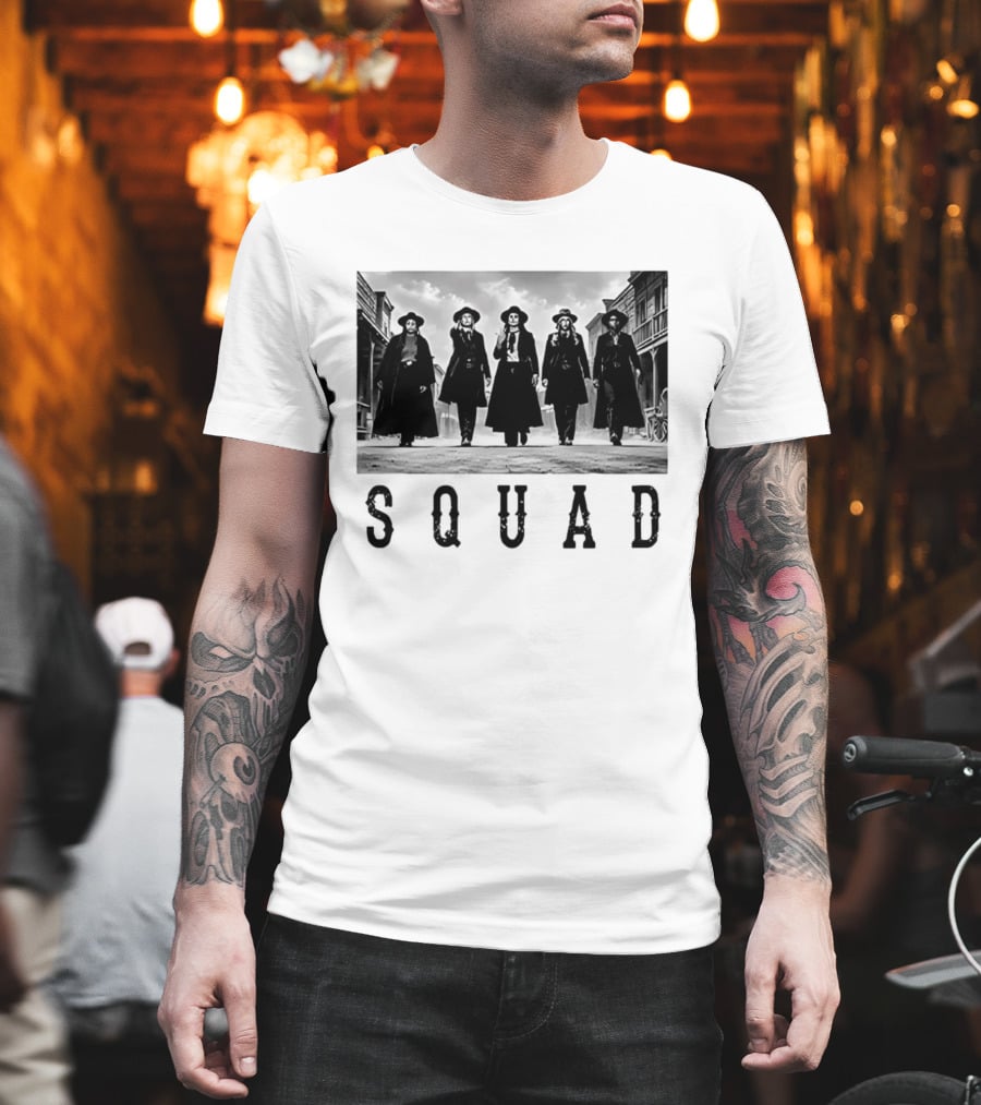 Indiana Fever Squad Caitlin Clark Lexie Hull Aliyah Boston Kelsey Mitchell Sophie Cunningham Western Walk T-Shirt