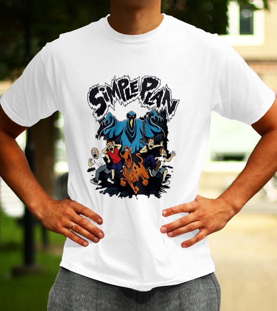 Simple Plan Scooby Doo The Bigger Than You Think Tour 2026 T-Shirt