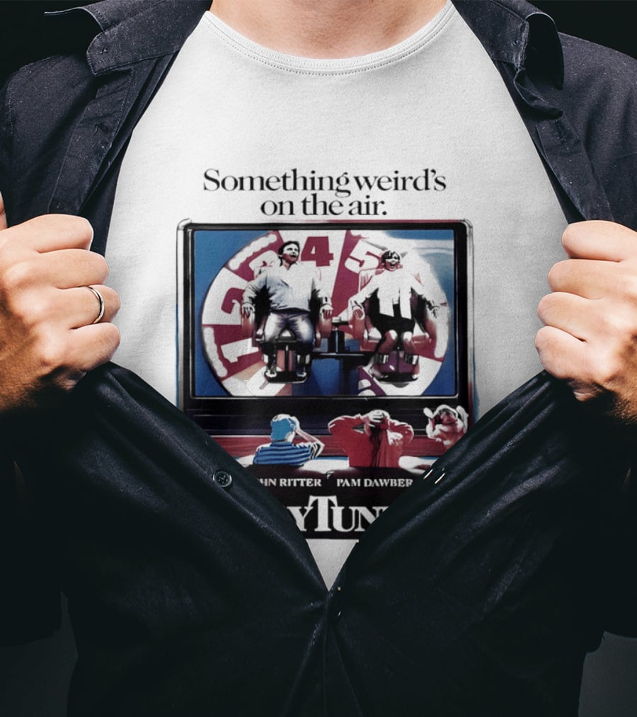 Stay Tuned Something Weird's On The Air John Ritter Pam Dawber T-Shirt