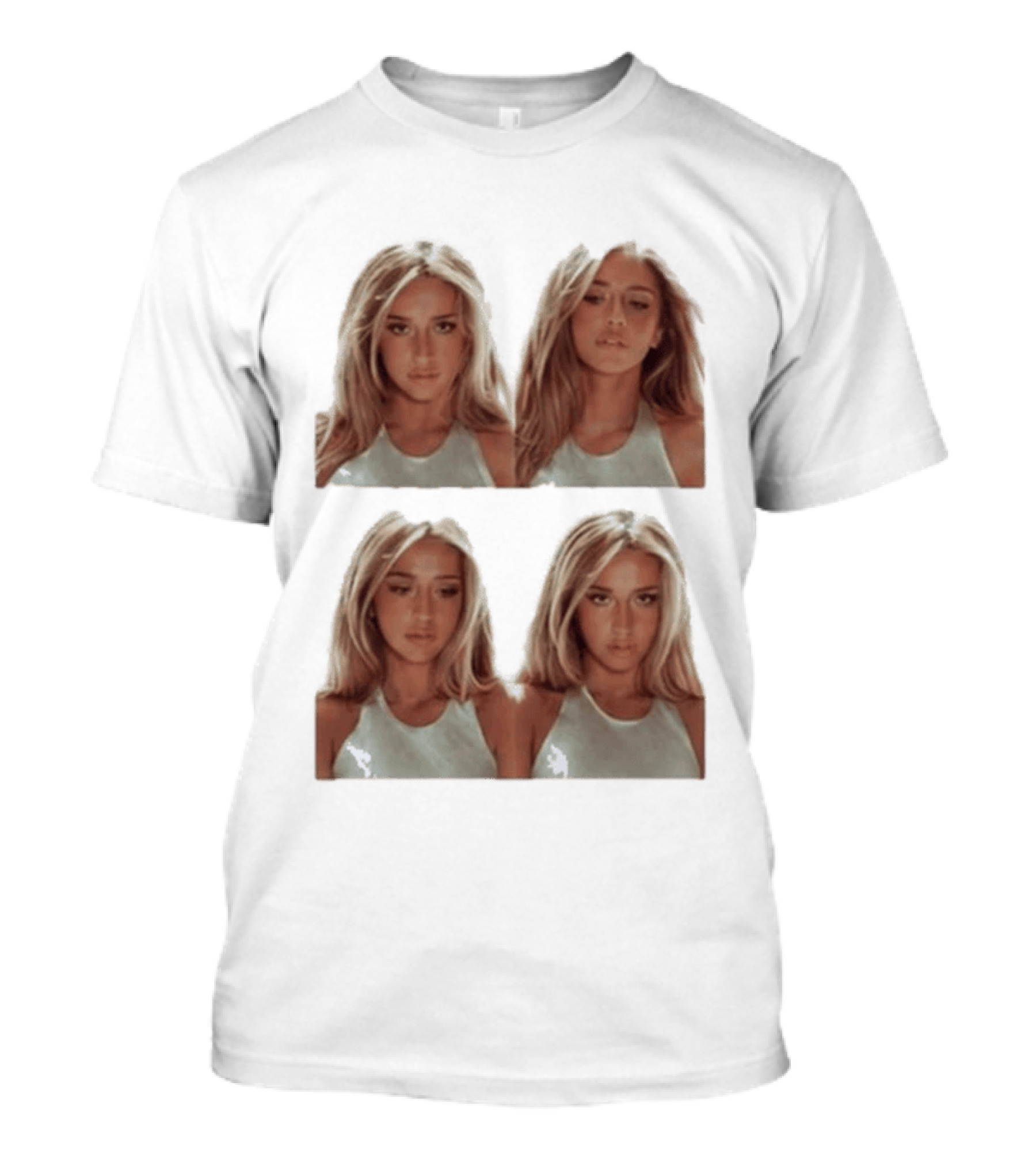 Tate McRae Photo Collage Lollapalooza 2026 Chicago T-Shirt