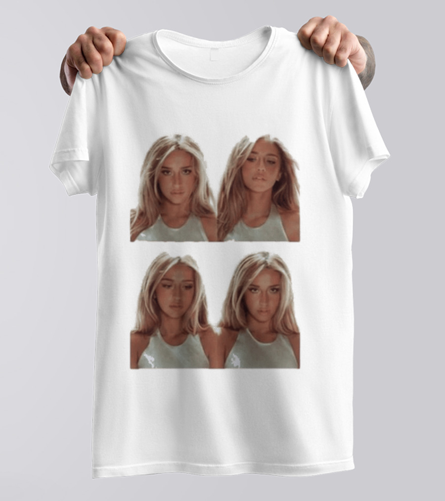 Tate McRae Photo Collage Lollapalooza 2026 Chicago T-Shirt