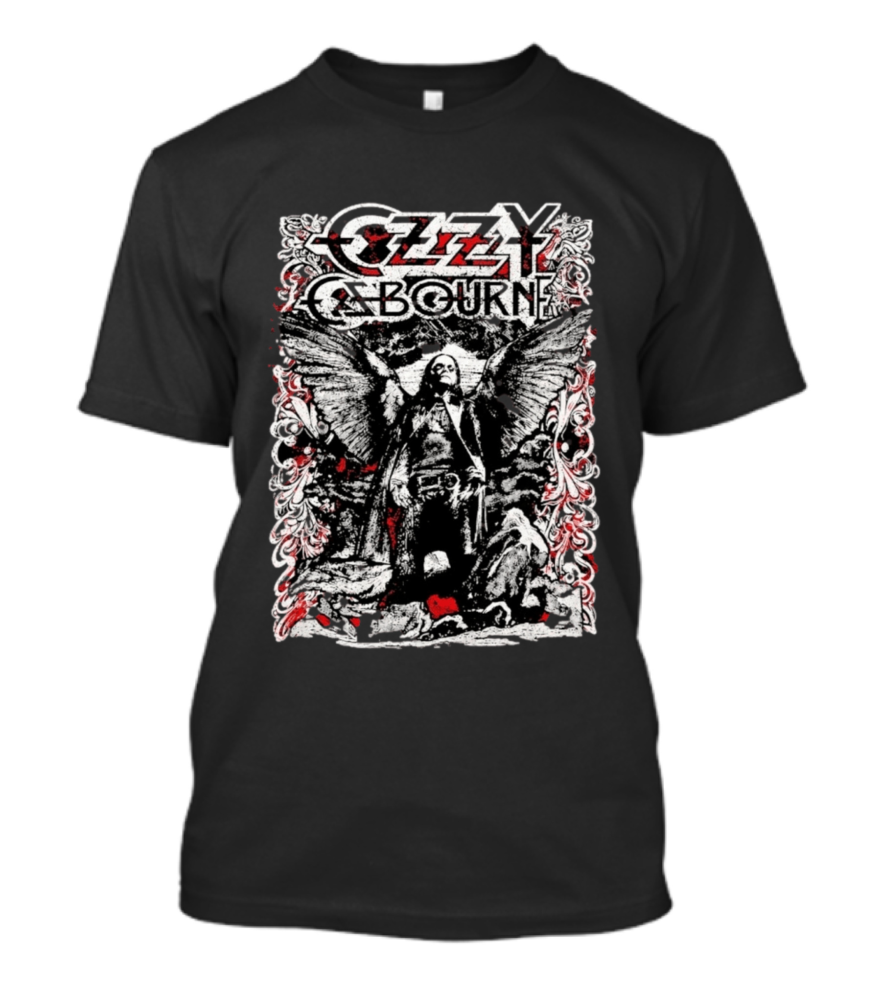 Ozzy Osbourne 2026 Prince Of Darkness Angel Wings T-Shirt