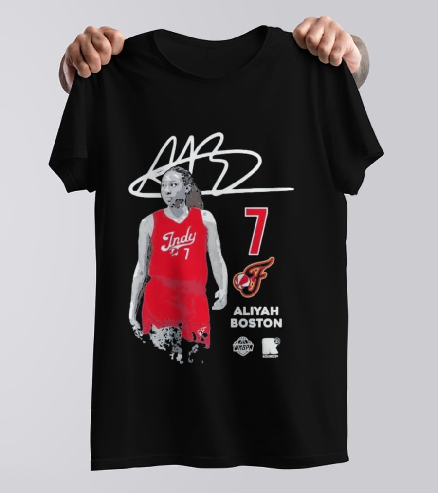 Aliyah Boston Indy 7 Indiana Fever WNBPA T-Shirt