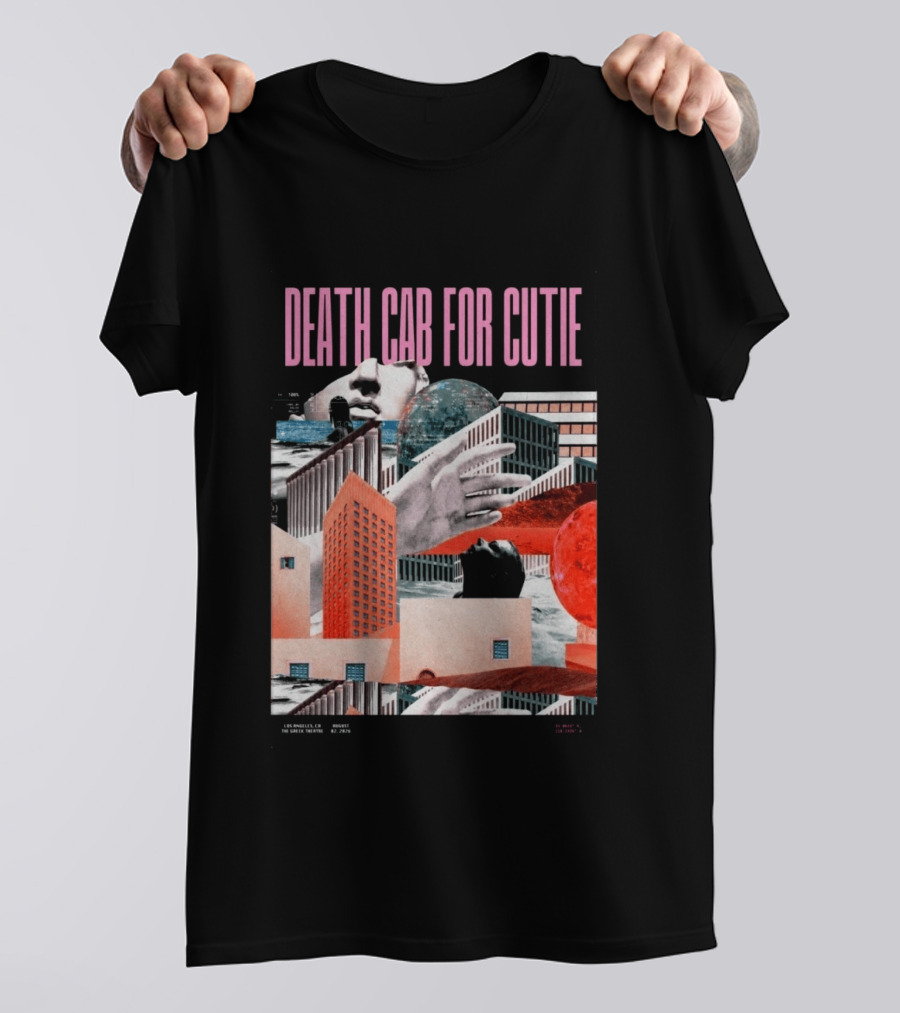Death Cab For Cutie August 2 2026 Greek Theatre Los Angeles CA Concert T-Shirt