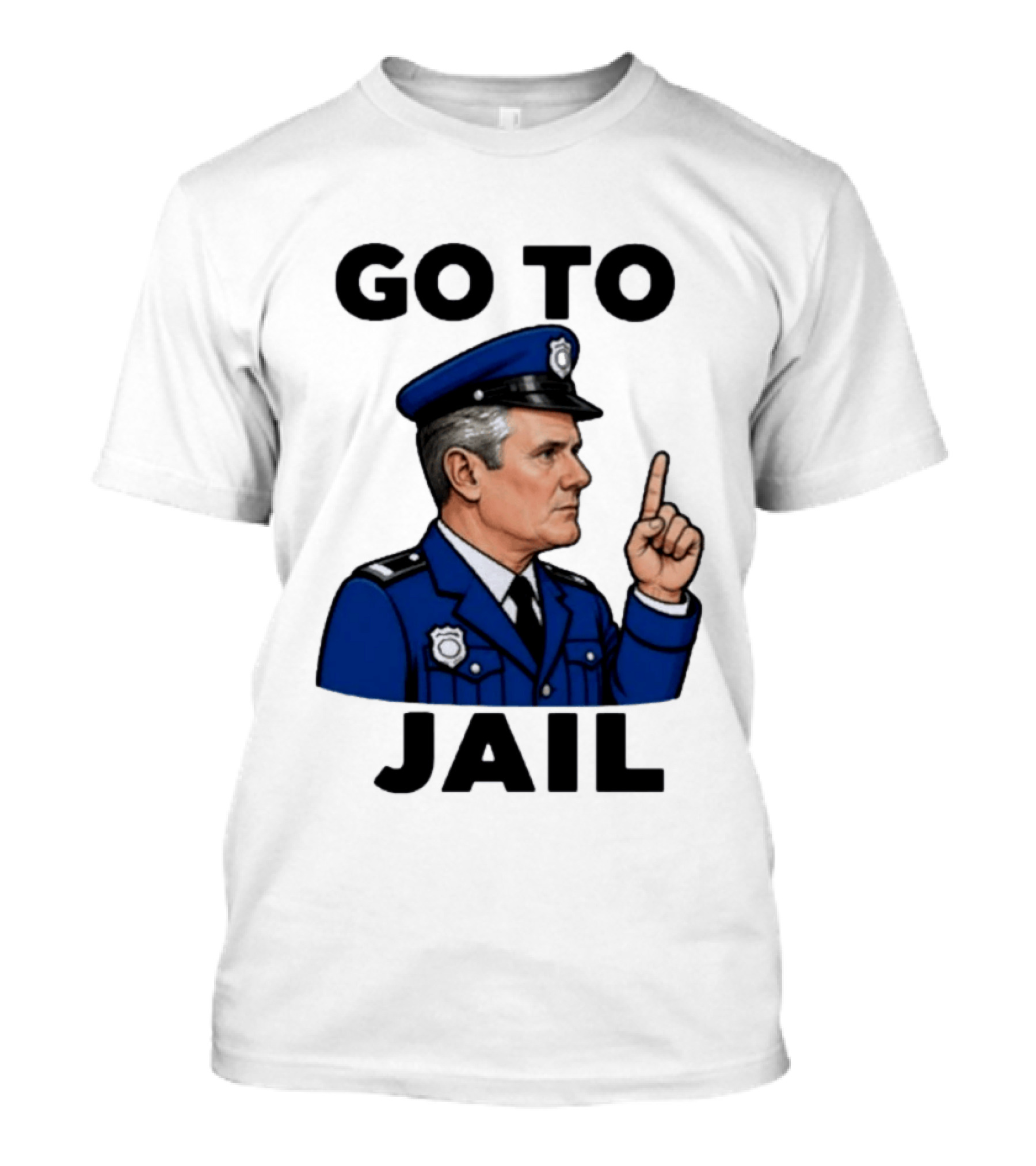 Keir Starmer Go To Jail Police Uniform T-Shirt