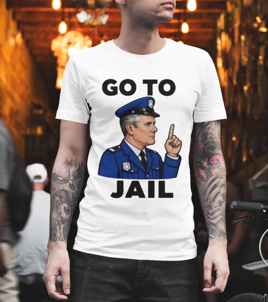 Keir Starmer Go To Jail Police Uniform T-Shirt