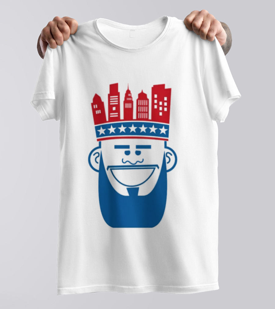 Lebron James Philadelphia 76ers Philly King Skyline Crown T-Shirt