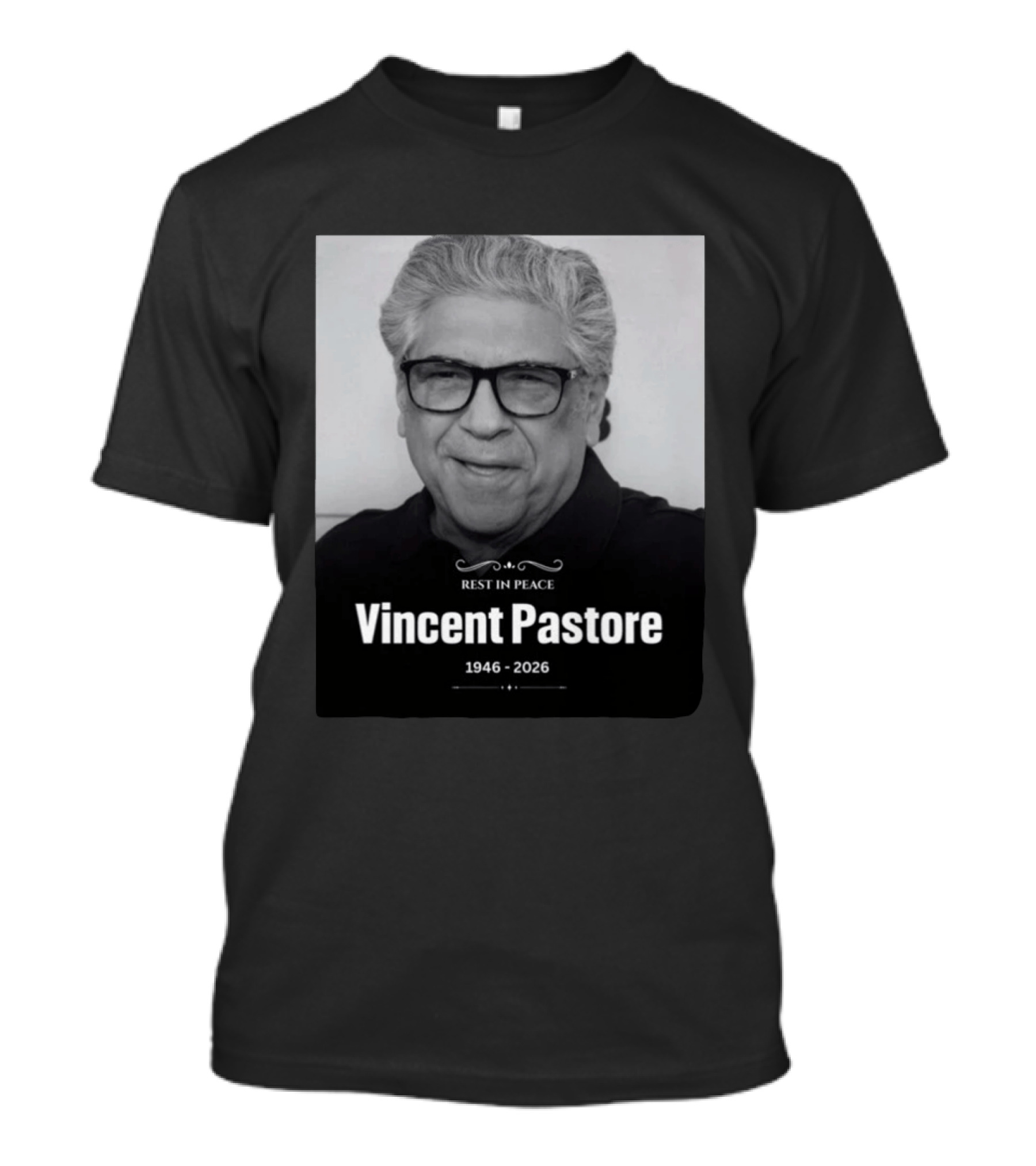 Vincent Pastore 1946 2026 Rest In Peace Memorial T-Shirt