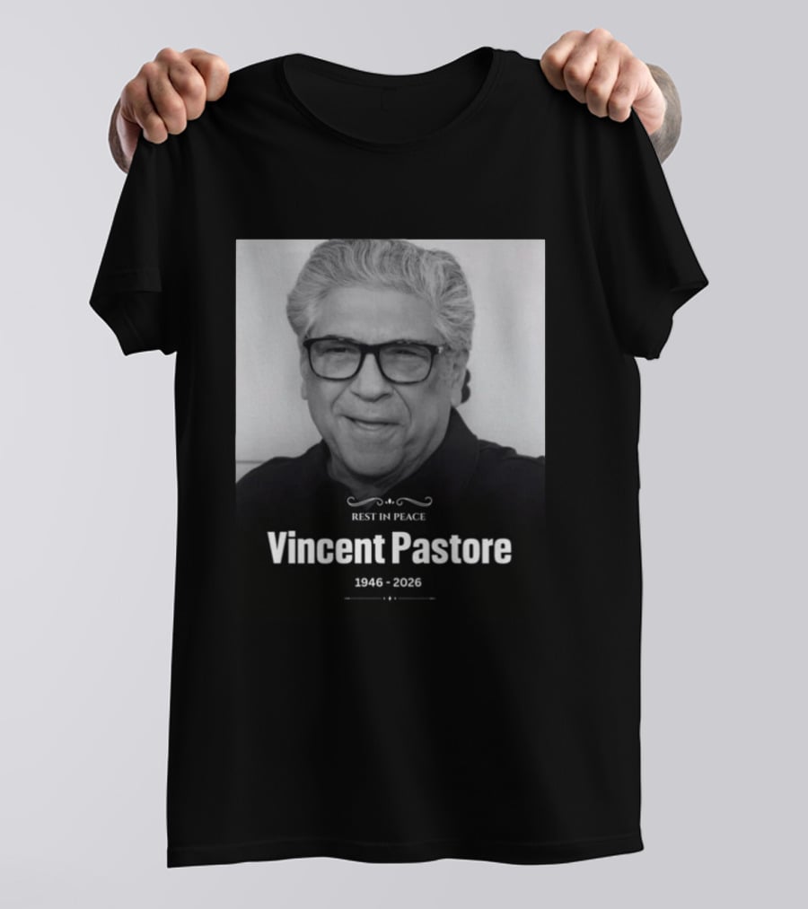 Vincent Pastore 1946 2026 Rest In Peace Memorial T-Shirt