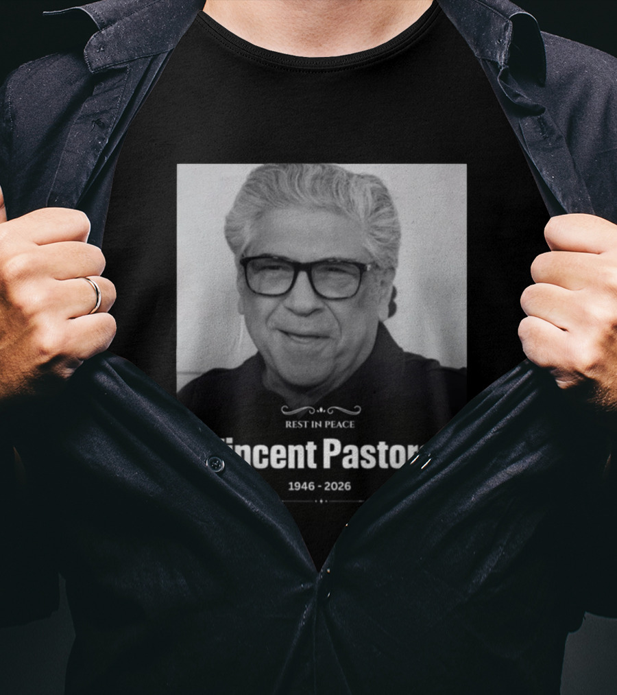 Vincent Pastore 1946 2026 Rest In Peace Memorial T-Shirt