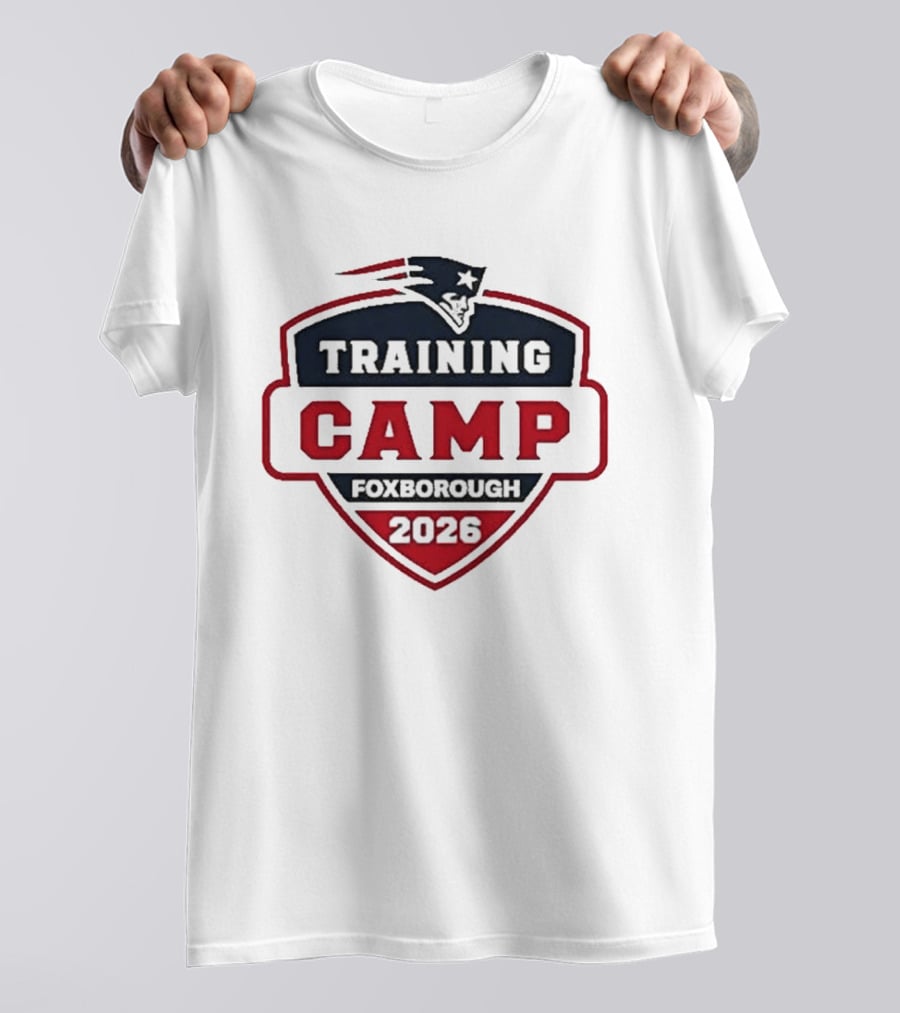 New England Patriots Training Camp Foxborough 2026 T-Shirt