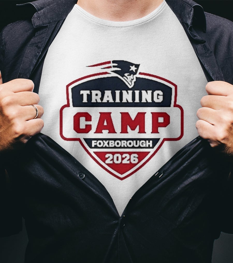 New England Patriots Training Camp Foxborough 2026 T-Shirt