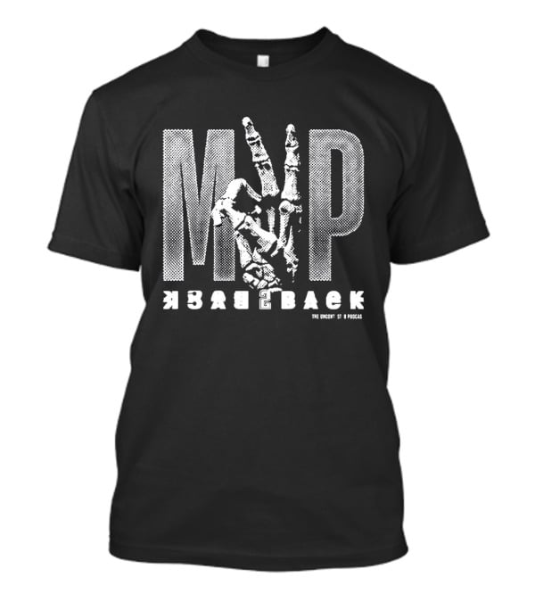 Shai Gilgeous Alexander MVP Back To Back 2025 2026 Oklahoma City Thunder NBA Skeleton Hand T-Shirt
