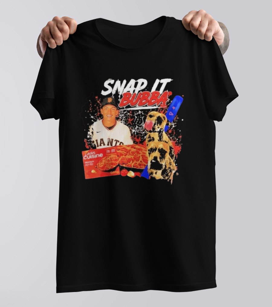 Snap It Bubba San Francisco Giants Lean Cuisine Spaghetti T-Shirt