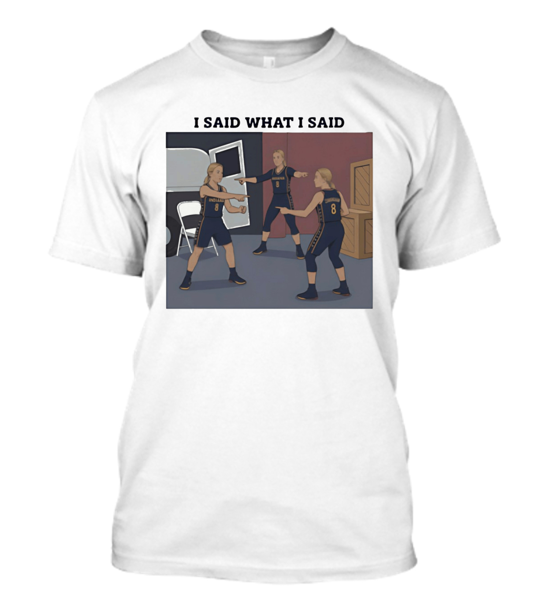 Indiana Basketball I Said What I Said T-Shirt