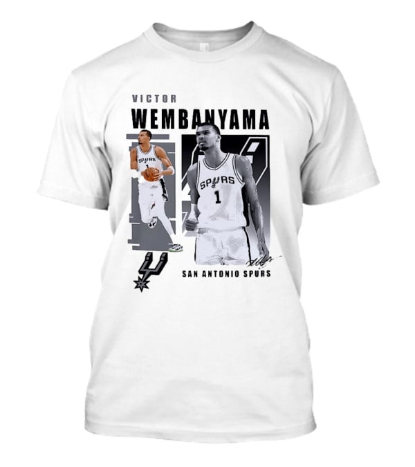 Victor Wembanyama San Antonio Spurs 2026 T-Shirt