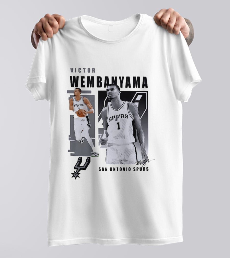 Victor Wembanyama San Antonio Spurs 2026 T-Shirt
