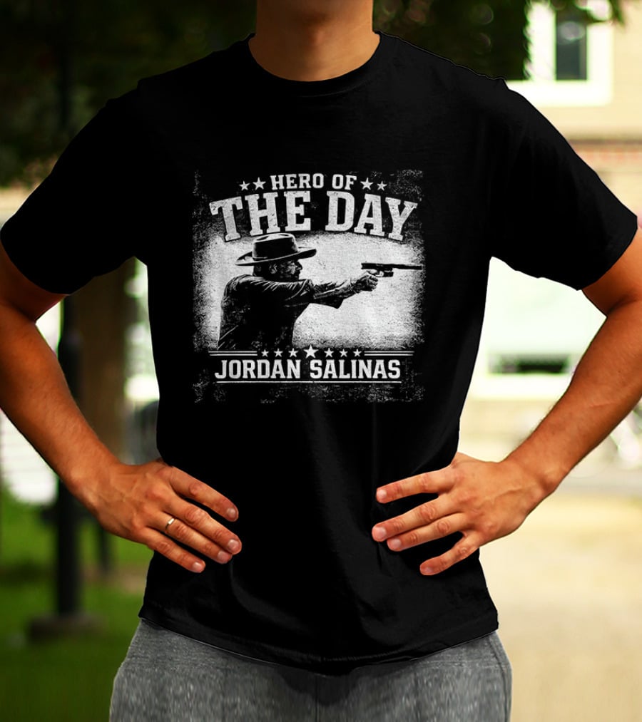 Hero Of The Day Jordan Salinas T-Shirt