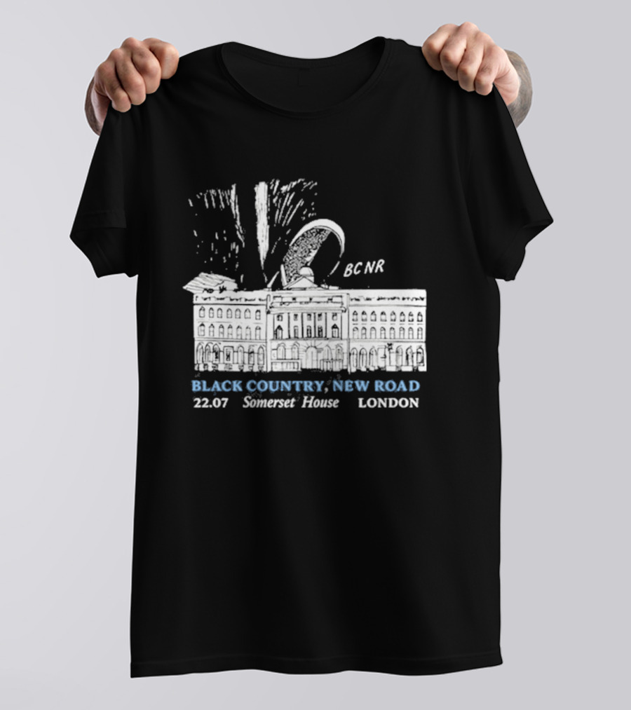 Black Country New Road BCNR Somerset House 22.07 London T-Shirt