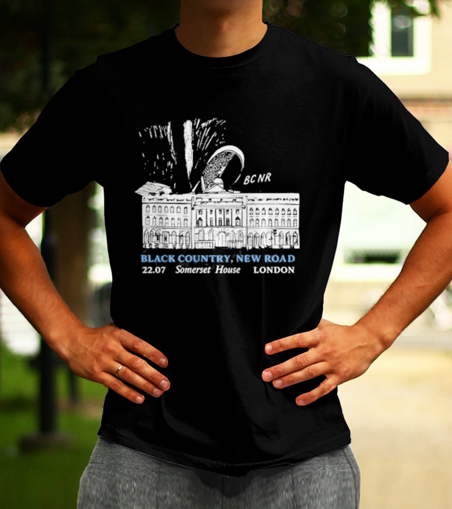 Black Country New Road BCNR Somerset House 22.07 London T-Shirt