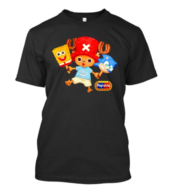 Chopper Popsicle SpongeBob Sonic T-Shirt