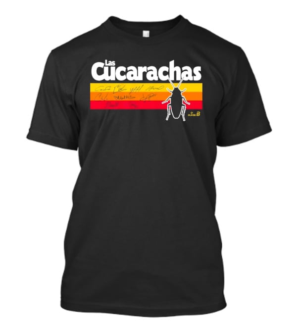 Houston Baseball Las Cucarachas Signature Series T-Shirt