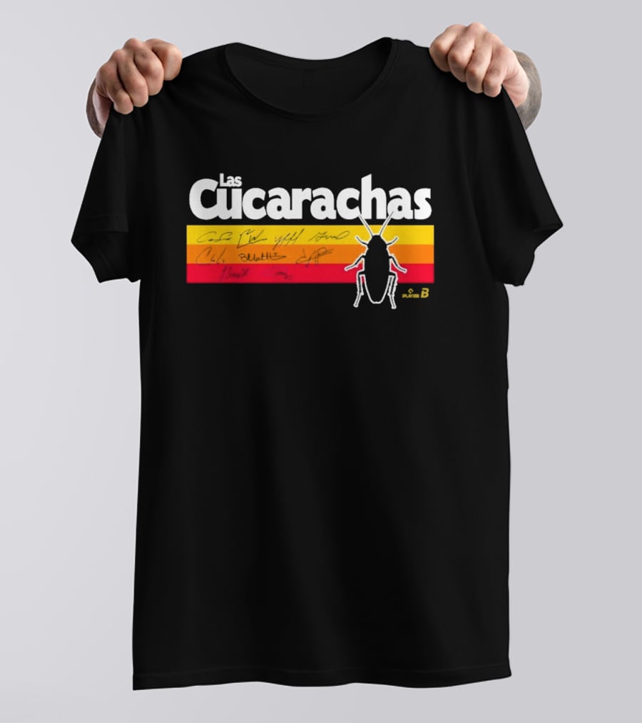 Houston Baseball Las Cucarachas Signature Series T-Shirt