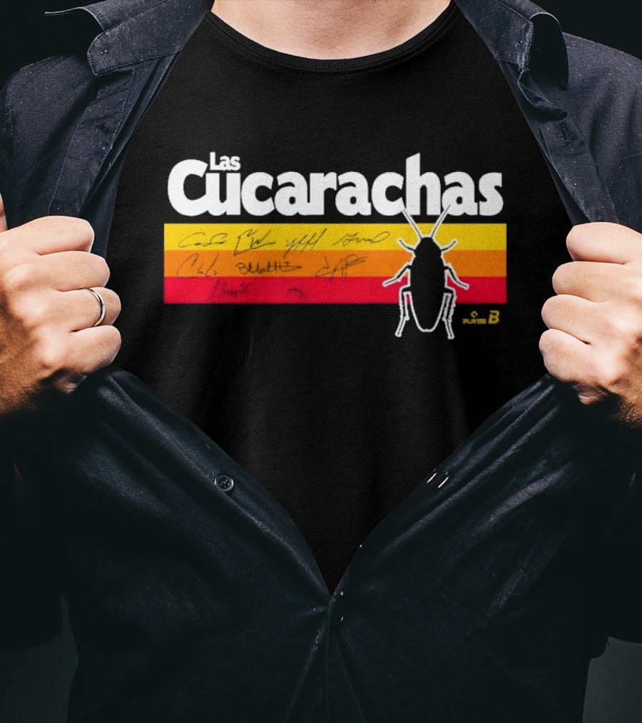 Houston Baseball Las Cucarachas Signature Series T-Shirt