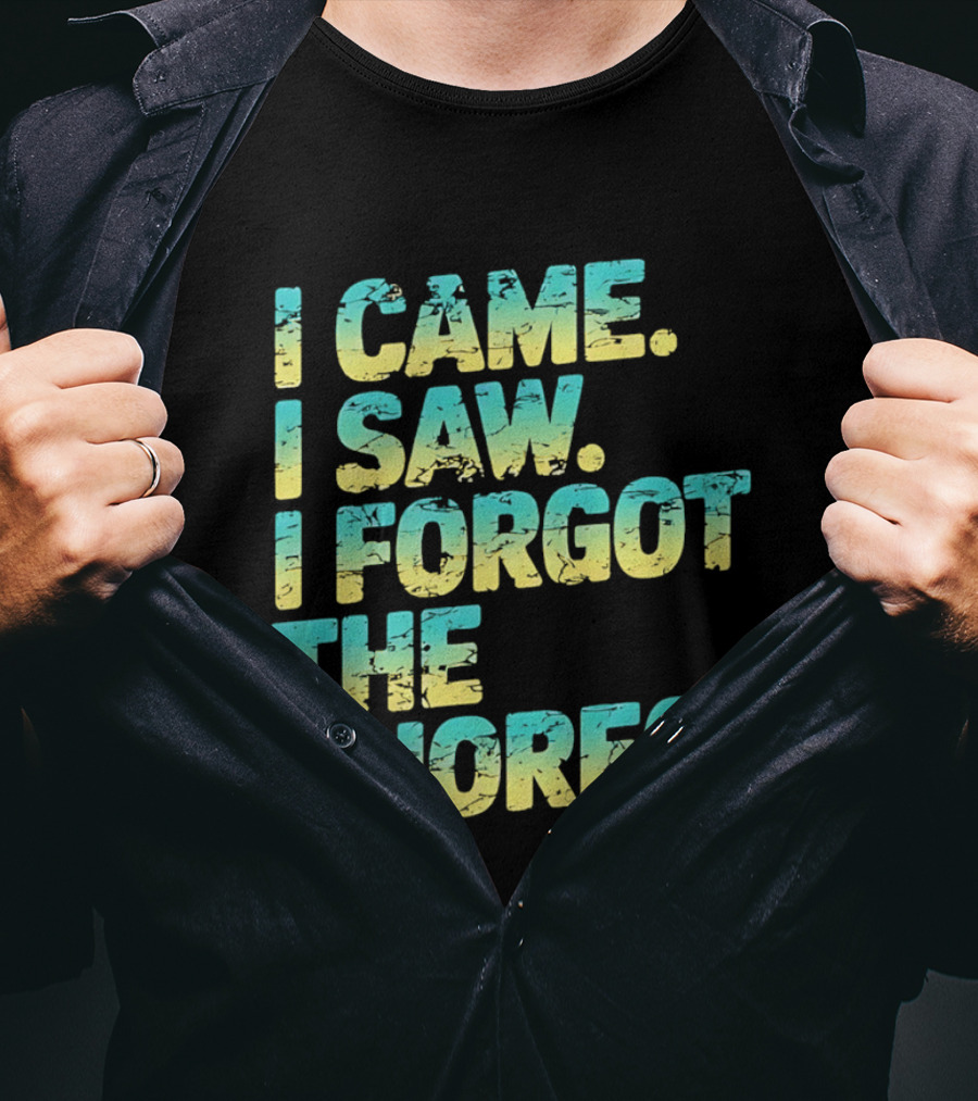 I Came I Saw I Forgot The Choreo Dancer Humor T-Shirt