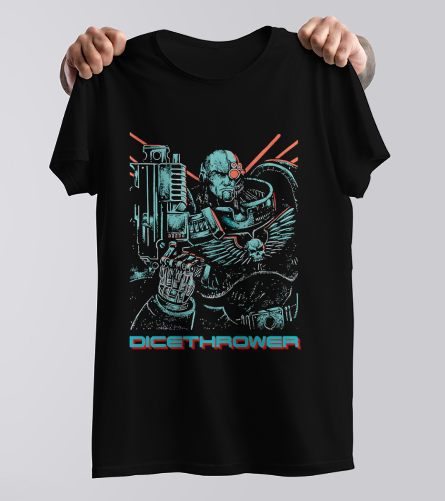 Warhammer 40000 Space Marine Dicethrower T-Shirt