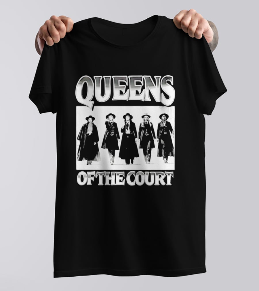 Queens Of The Court Western Fashionista Empowerment T-Shirt