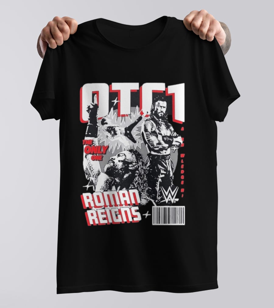 OTC1 Roman Reigns WWE The Only One Superstar T-Shirt