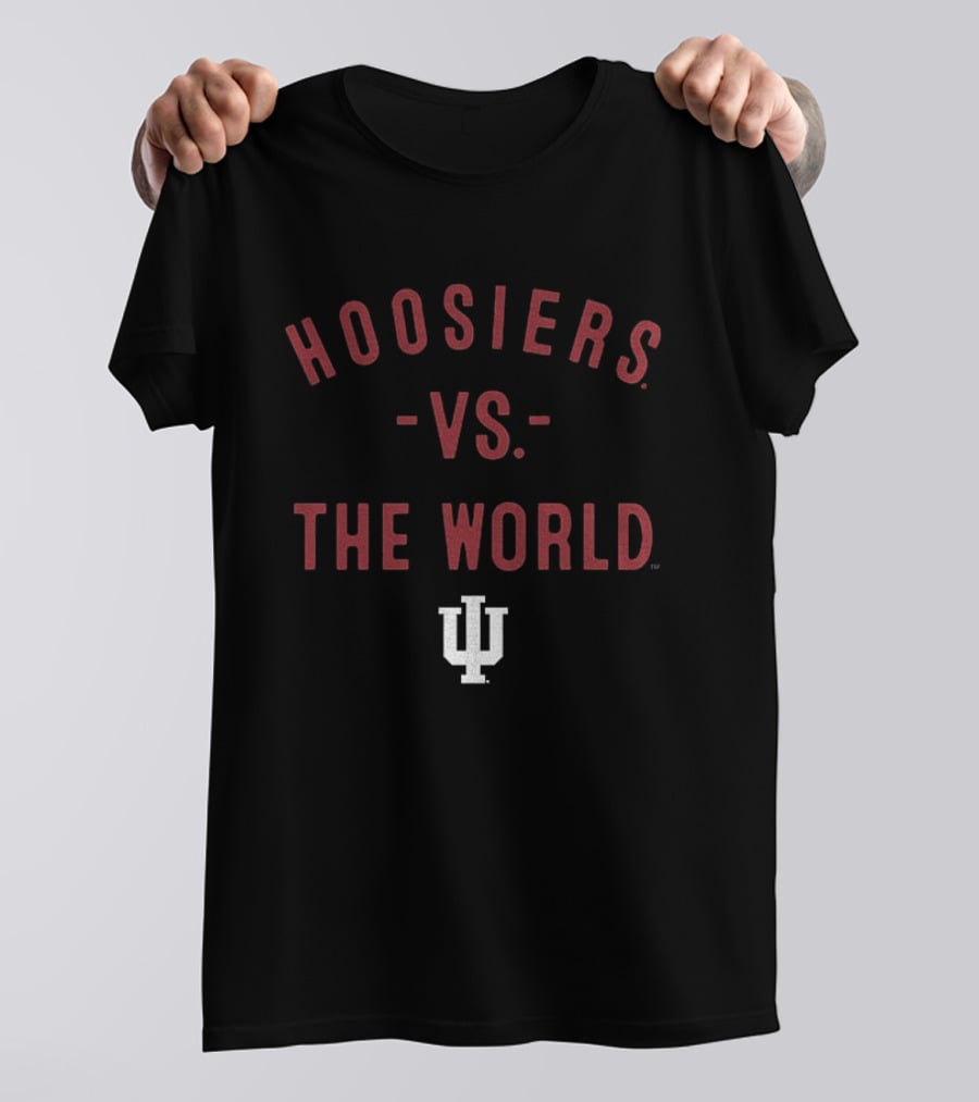 Indiana Hoosiers Vs The World 2026 Football IU T-Shirt