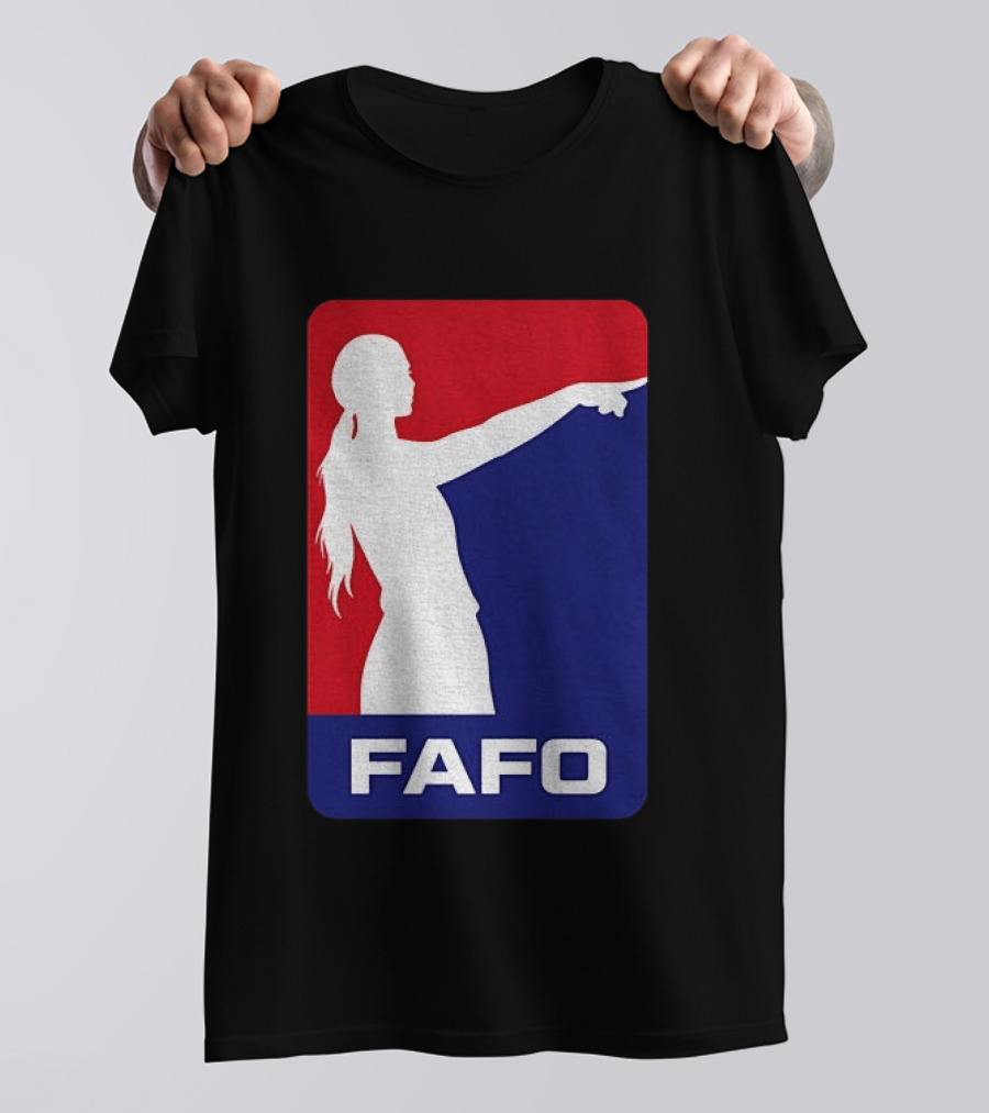 Sophie Cunningham FAFO Pointing Indiana Fever WNBA Fan T-Shirt
