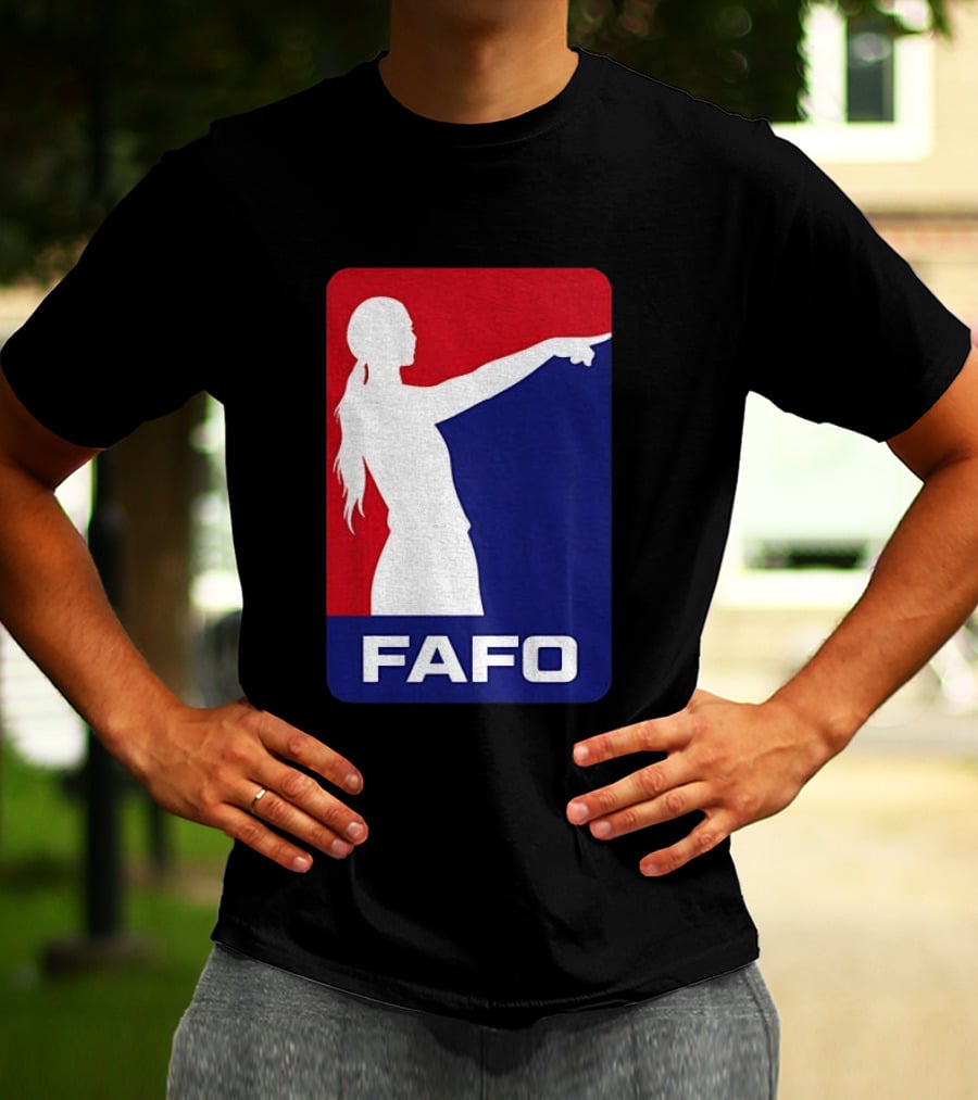 Sophie Cunningham FAFO Pointing Indiana Fever WNBA Fan T-Shirt