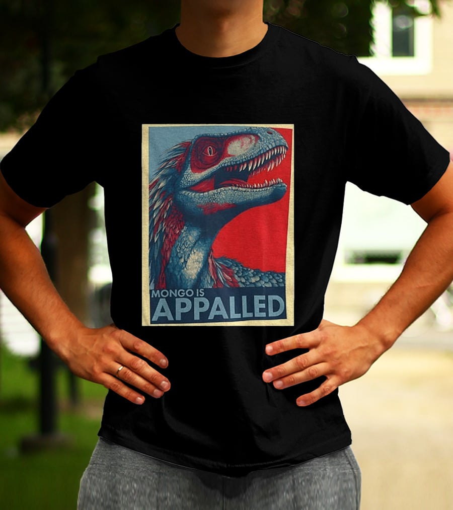 Dungeon Crawler Carl Mongo Is Appalled Dinosaur T-Shirt