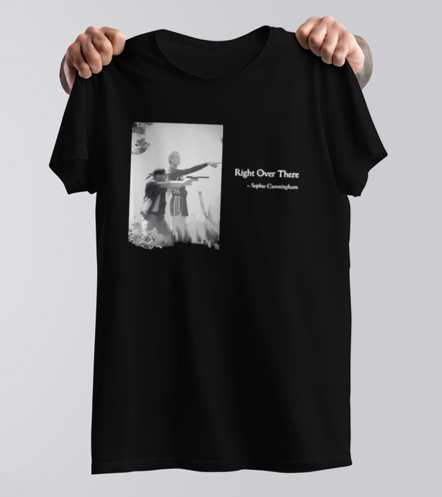 Right Over There Sophie Cunningham Vintage Western Scene T-Shirt