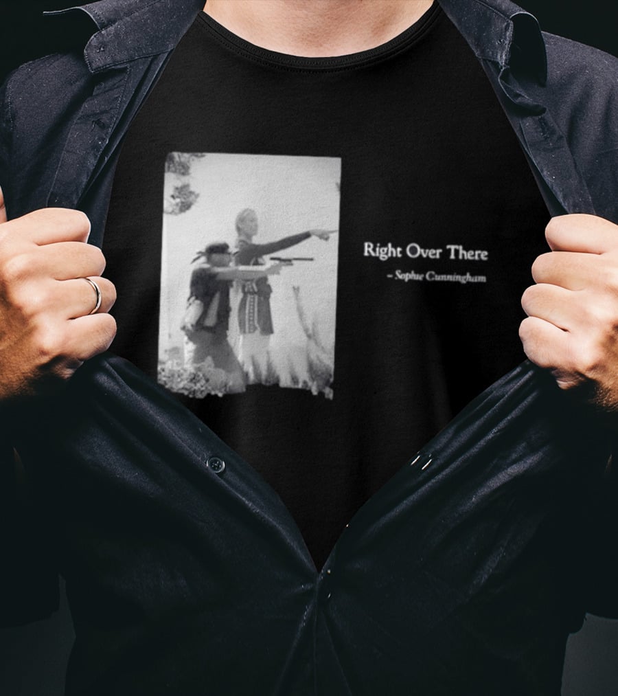 Right Over There Sophie Cunningham Vintage Western Scene T-Shirt