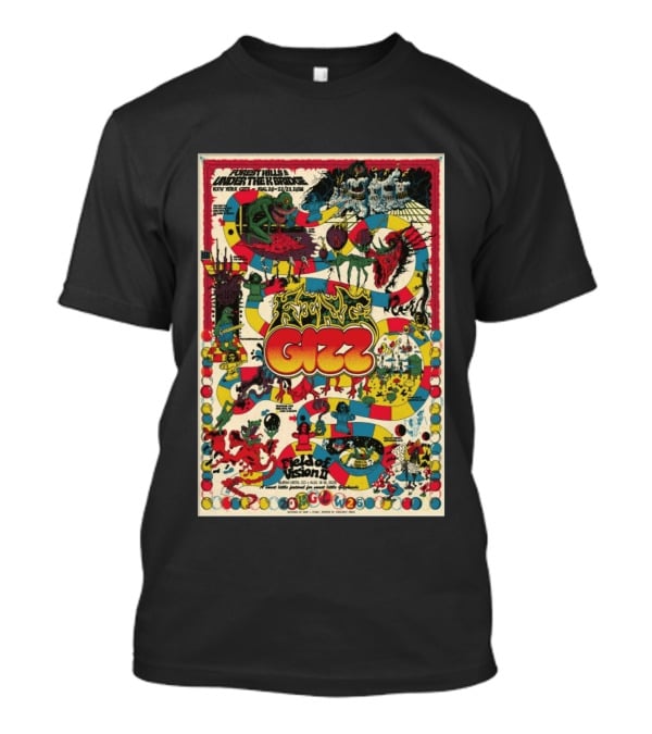 King Gizzard And The Lizard Wizard Forest Hills Under The Ring NYC Aug 2026 Field Of Vision II T-Shirt