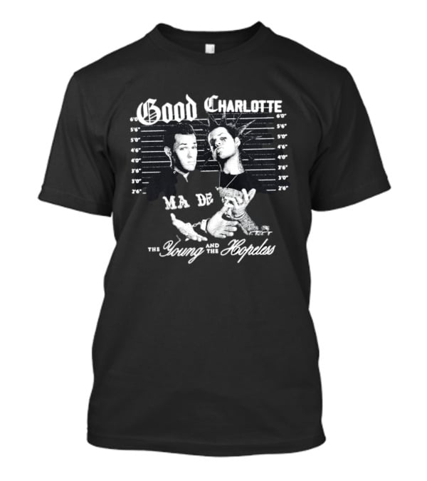 Good Charlotte The Young And The Hopeless Old School Shot MA DO T-Shirt