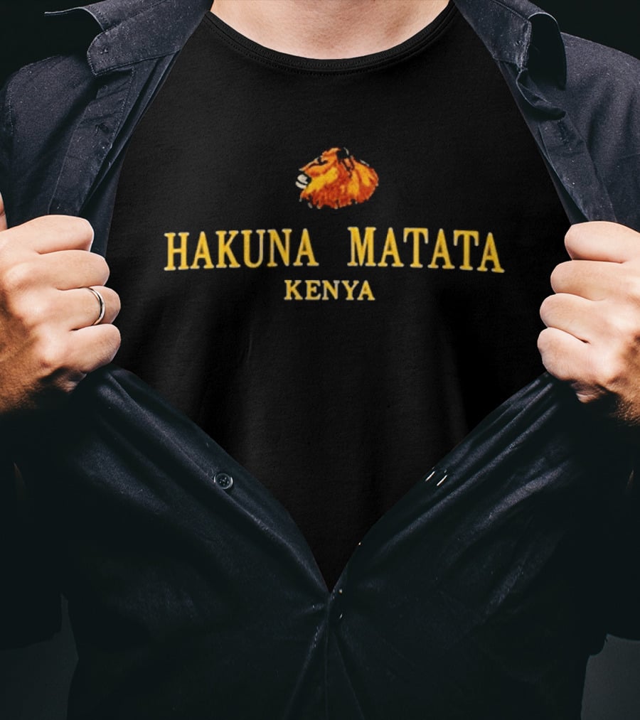 Hakuna Matata Kenya Lion T-Shirt