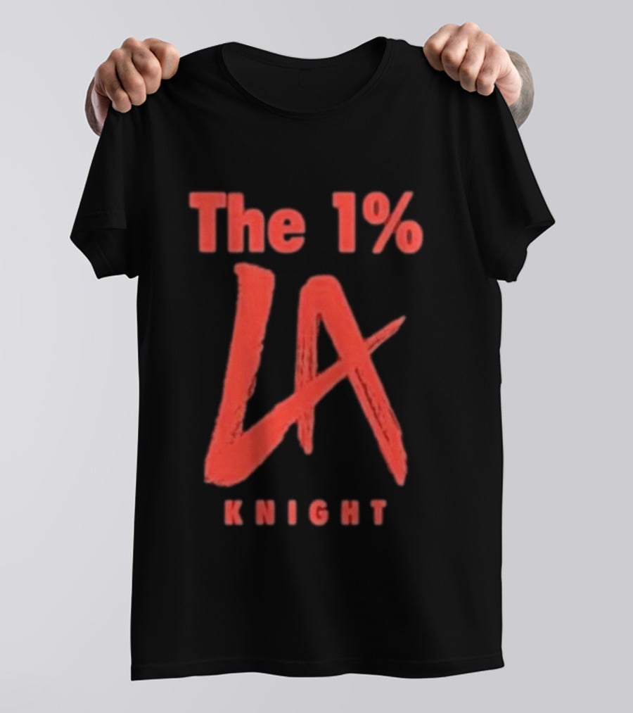 The 1% LA Knight Bold Red T-Shirt