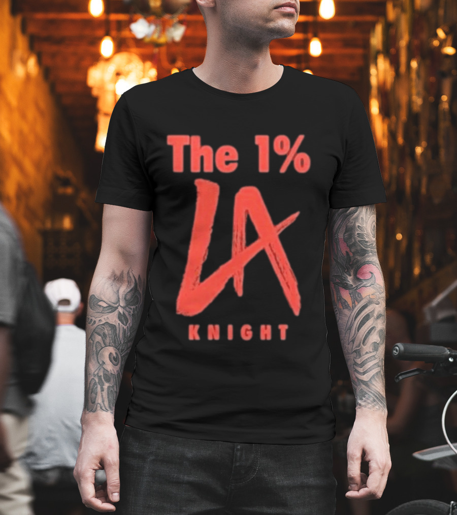 The 1% LA Knight Bold Red T-Shirt
