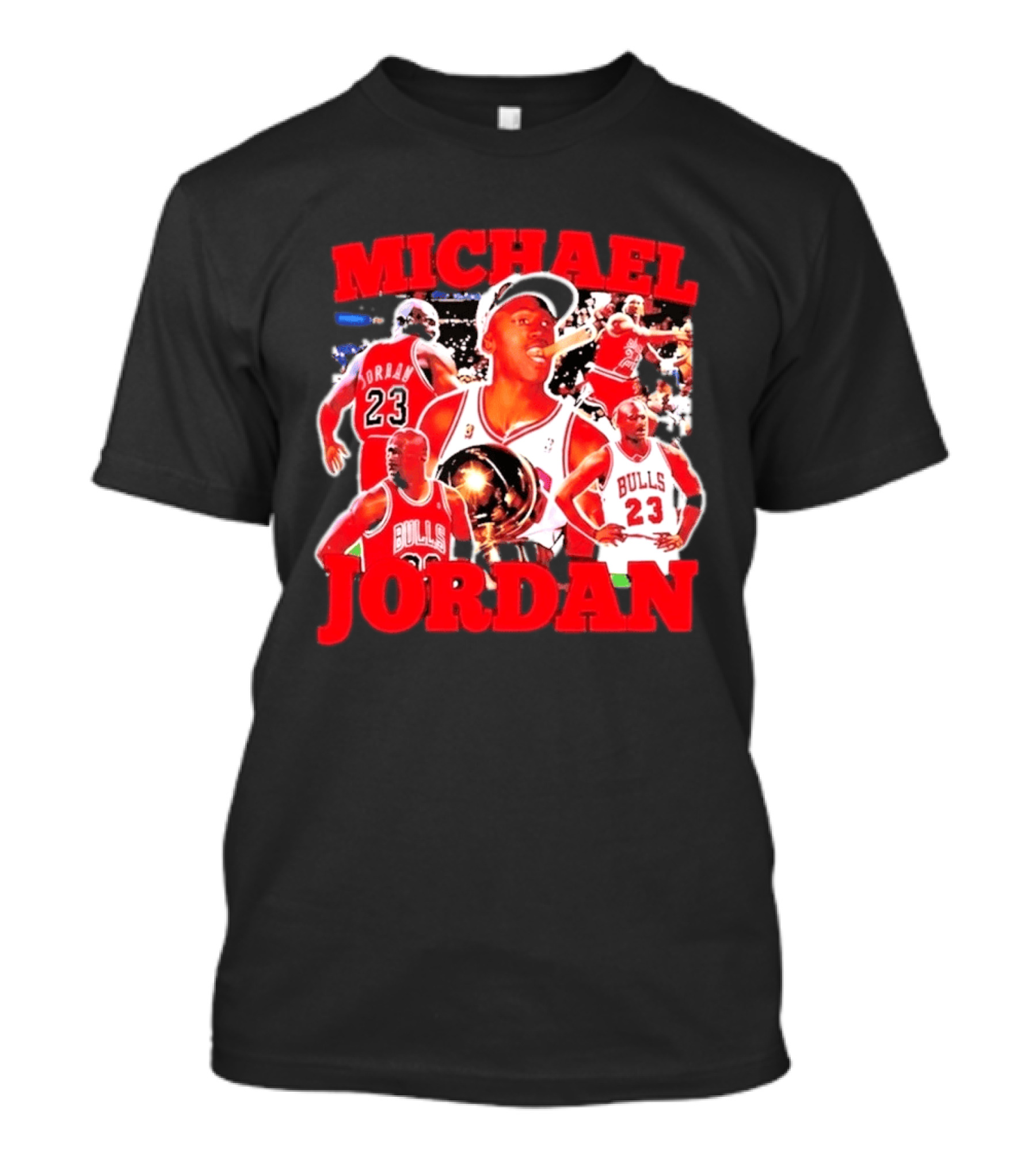 Michael Jordan Chicago Bulls 23 Basketball Legend NBA Champion T-Shirt