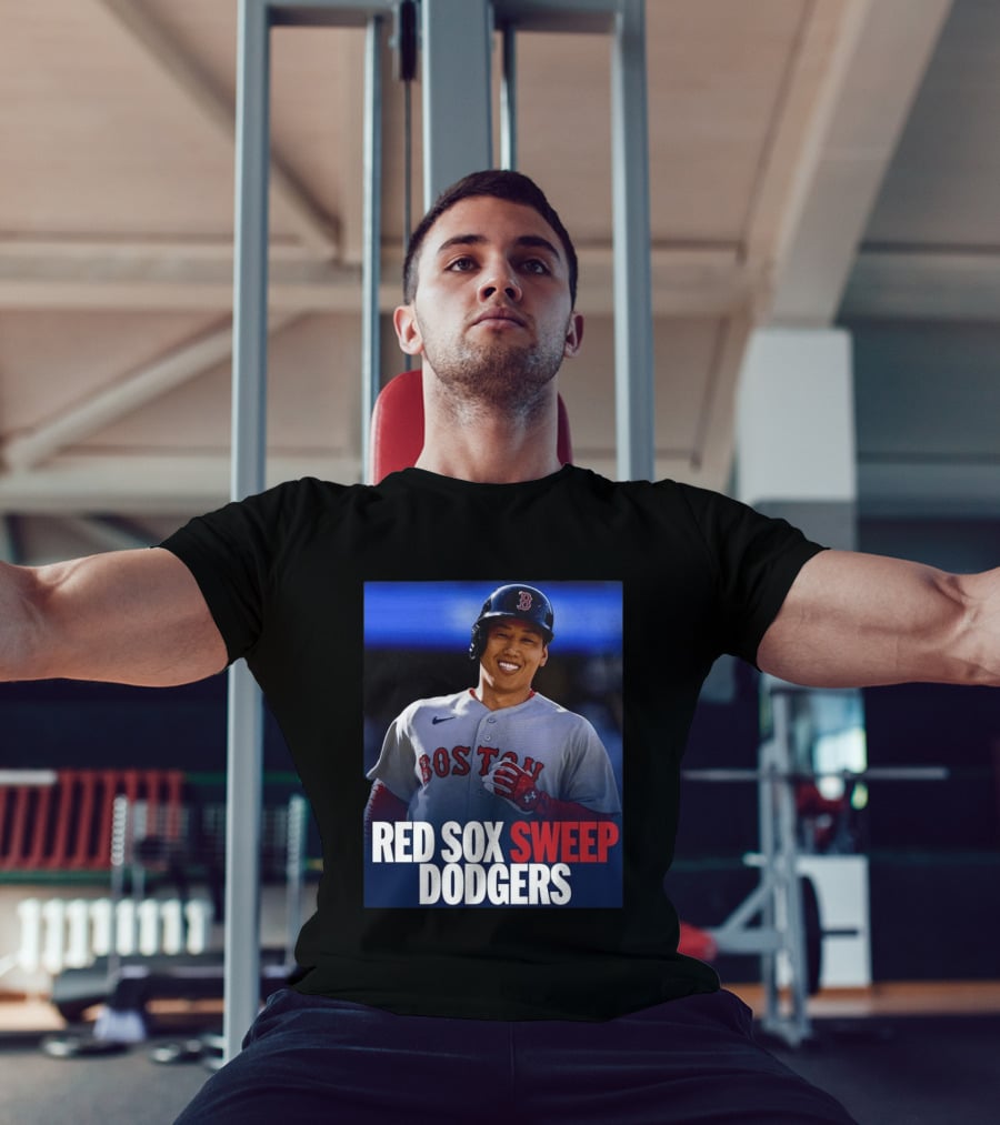 Boston Red Sox Sweep Dodgers Victory Celebration 2026 T-Shirt