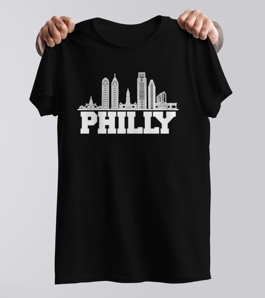 Philadelphia Skyline Philly Cityscape T-Shirt