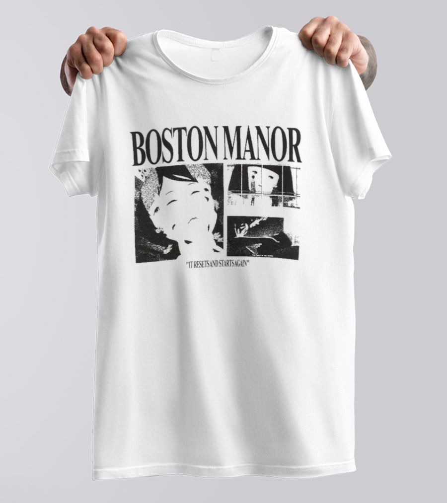 Boston Manor It Resets And Starts Again Paprika Album T-Shirt